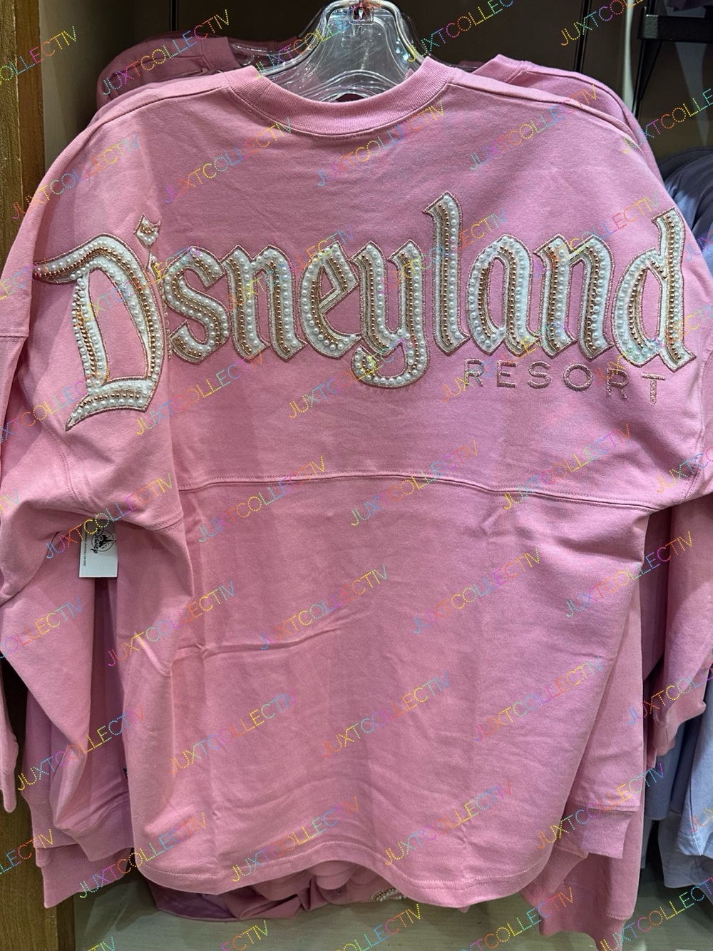 Disney Parks Disneyland Pearls and Beads Rose Pink Spirit Jersey NWT